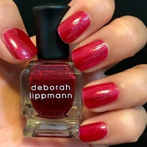 Deborah Lippmann Life of the Party Magenta Polish